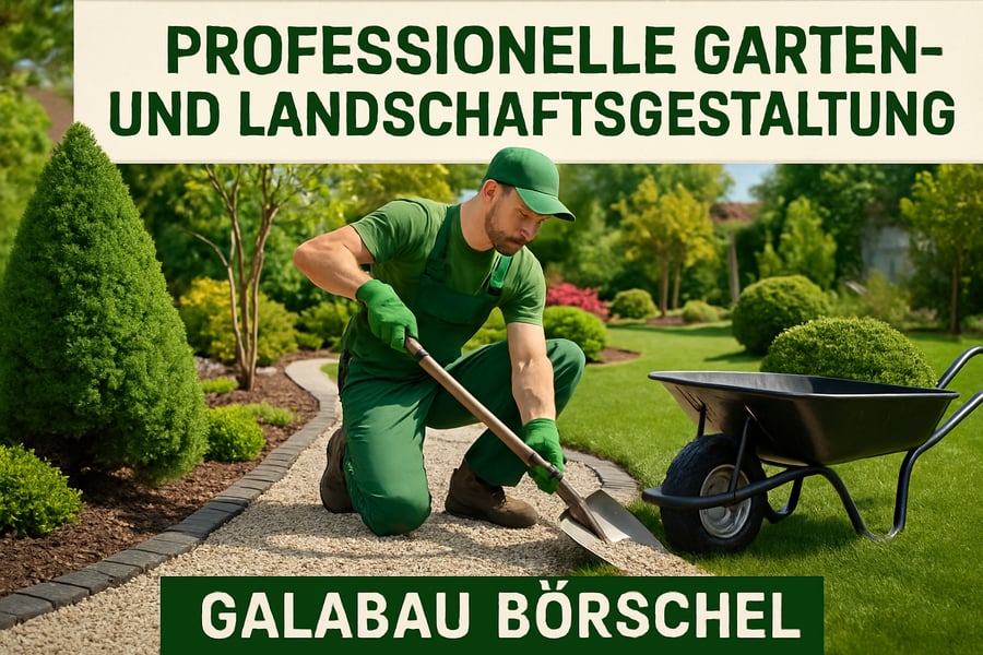 Professionelle Garten- und Landschaftsgestaltung durch Galabau Börschel